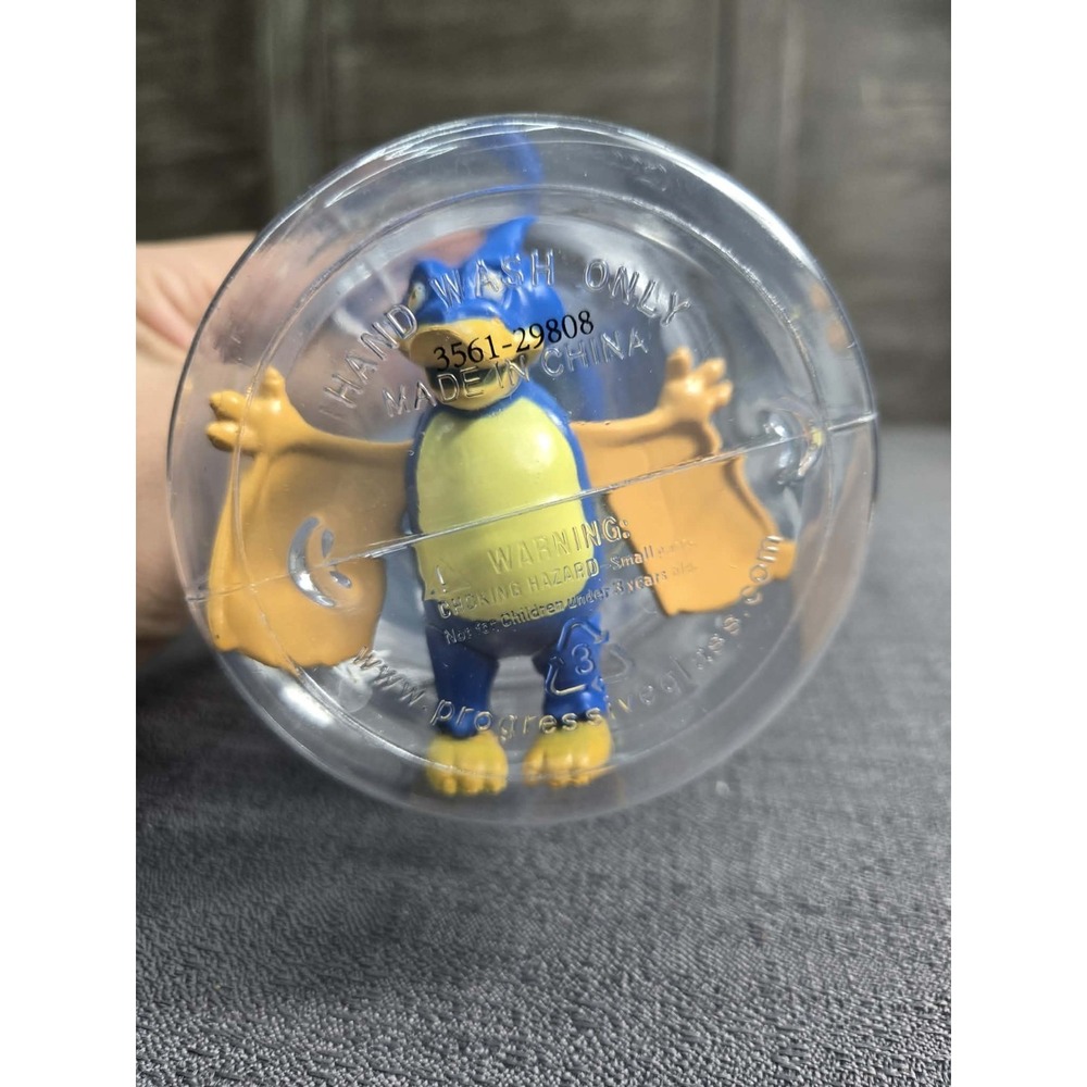 Rainforest Cafe T-Rex Pterodactyl Souvenir Cup Figure Straw Complete Set - Picture 4 of 6